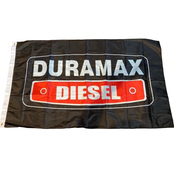 Other - Duramax Diesel Flag 3'x5', Black And Red